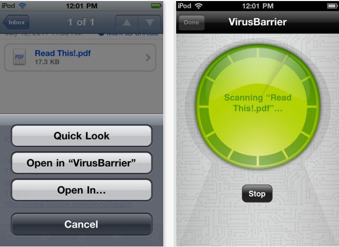 virus barrier