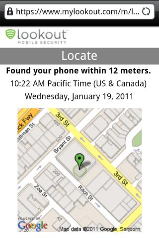 Lookout Security & Antivirus Android App