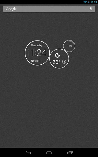 UCCW Skin - MotoBean Clock