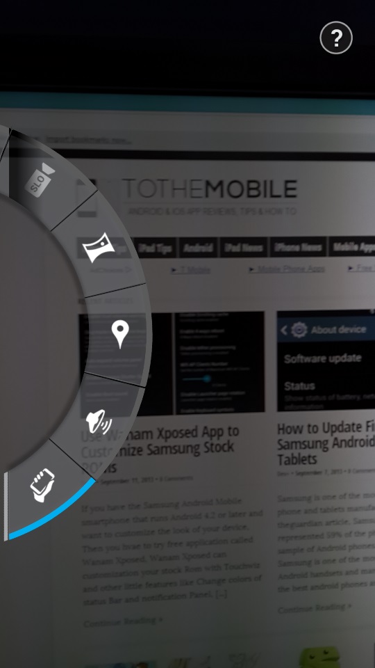 Moto X Camera App Settings