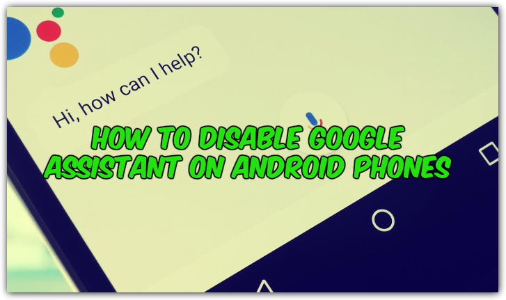 Disable Google Assistant
